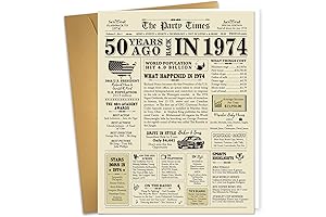 Funny 50th Birthday Anniversary Gifts for Friends, 50th Wedding Anniversary Gifts
