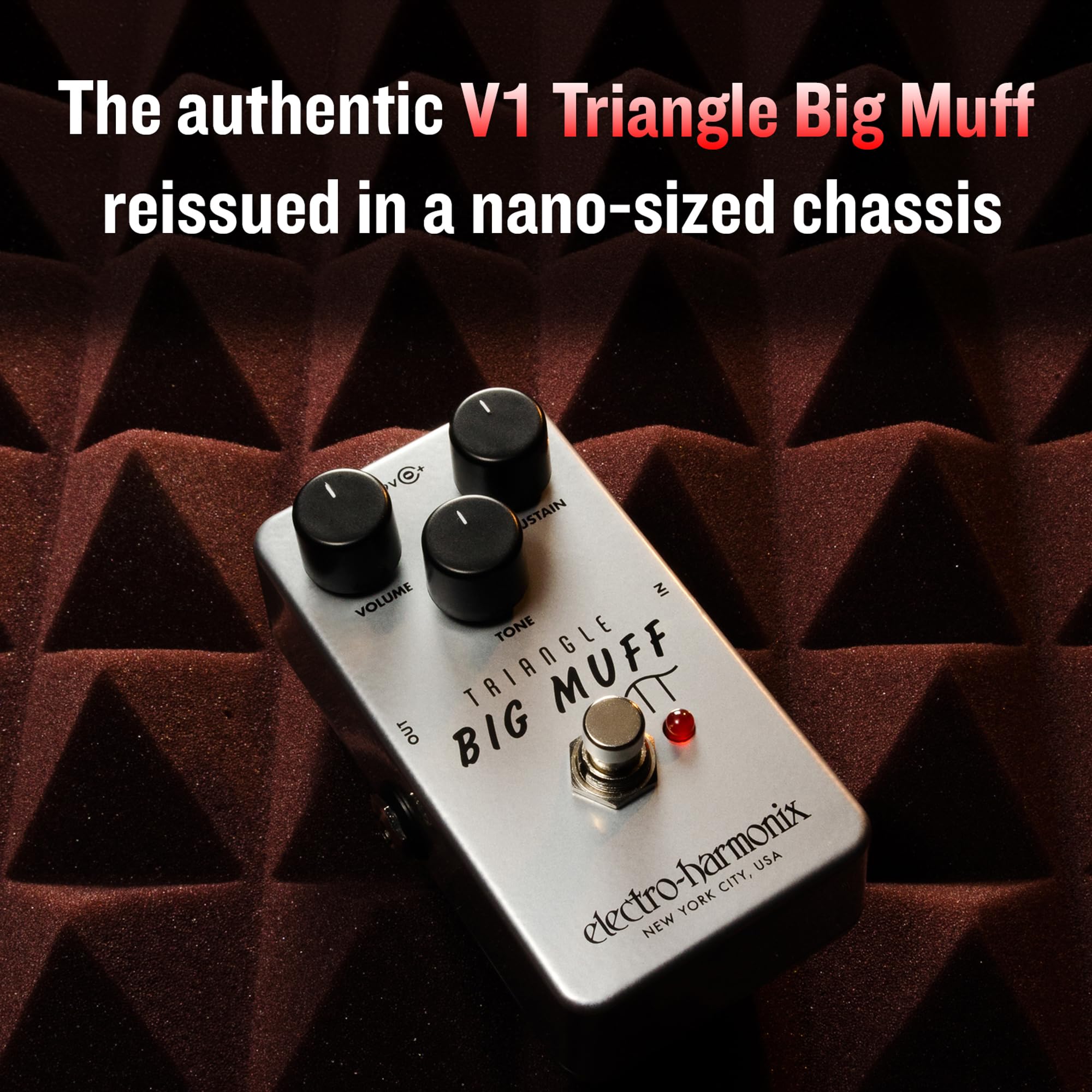 mt'lab CLASSIC SUSTAINER-FUZZ トライアングルマフ系 Amazon | electro-harmonix/Triangle Big Muff Pi Distortion