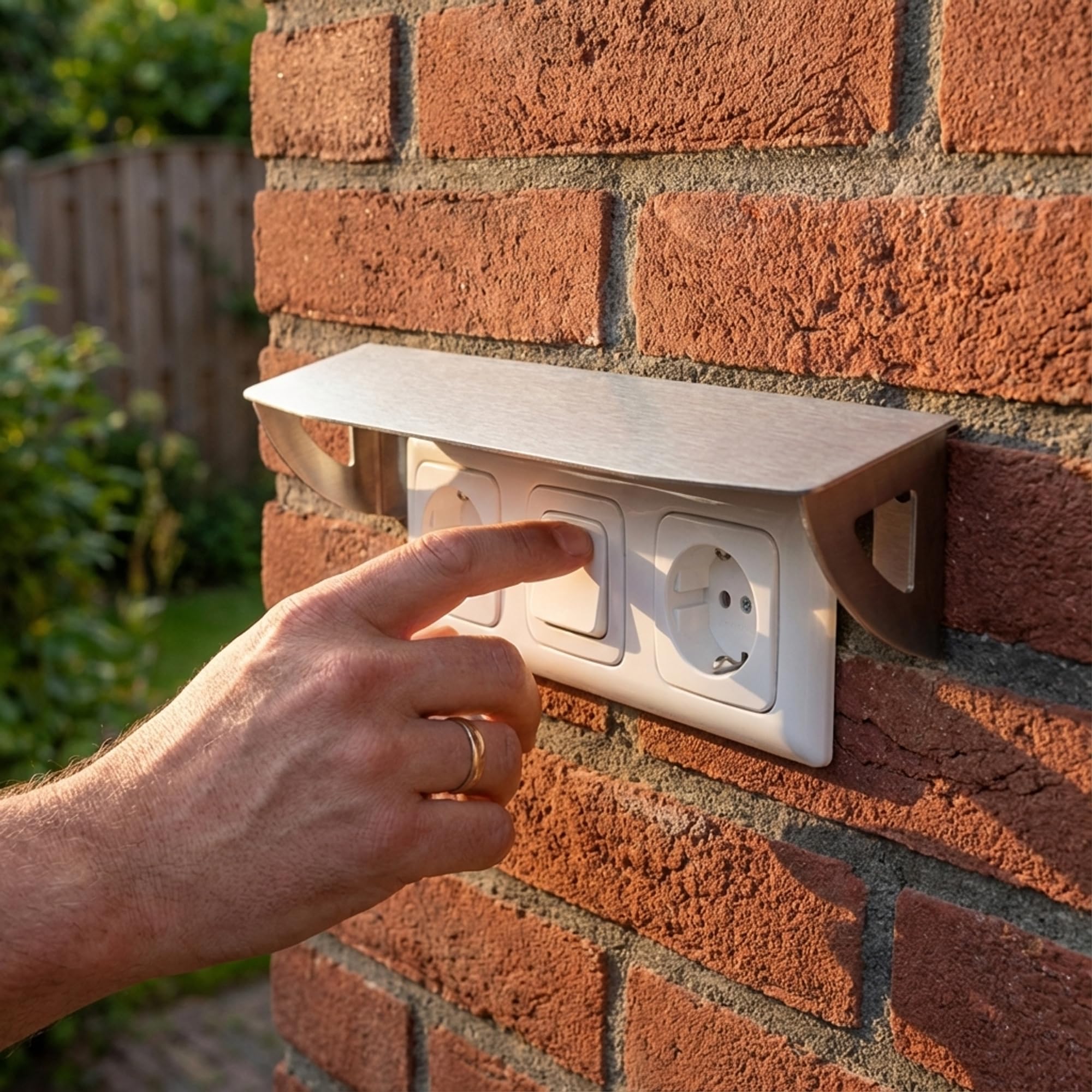 Beschermdak voor huisintercom voor stopcontact, spatbescherming Beschermdak voor huisintercom voor stopcontact, spatbescherming