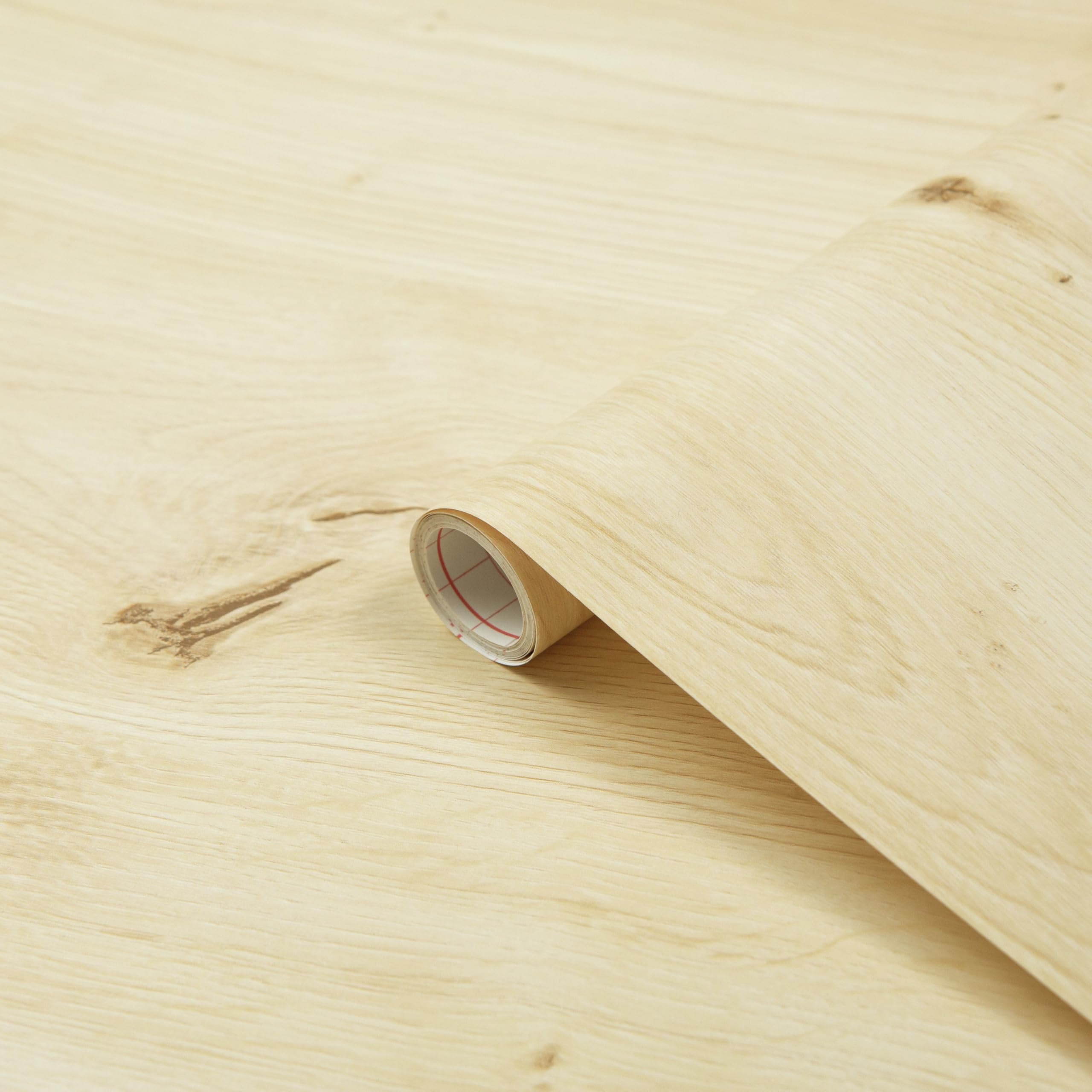 d-c-fix Klebefolie Holz-Optik Scandinavian Oak selbstklebende Folie wasserdicht realistische Deko für Möbel, Tisch, Schrank, Tür, Küchenfronten Möbelfolie Dekofolie Tapete 45 cm x 2 m