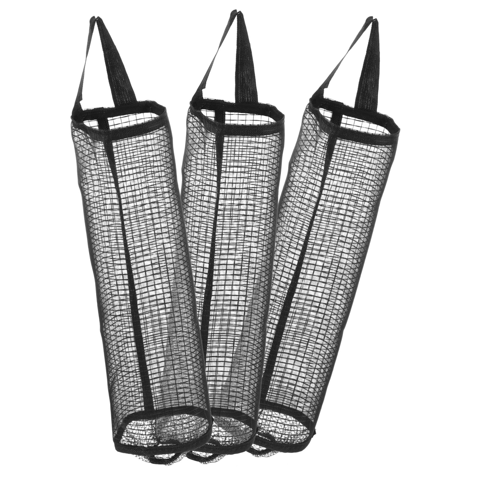 BESTonZON 9 Uds Bolsa De Basura Bolsa De Almacenamiento Almacenamiento Soporte para Bolsa De Compras Organizador De Bolsas Suspendidas Organizador De Bolsas De Plástico para Colgar En La