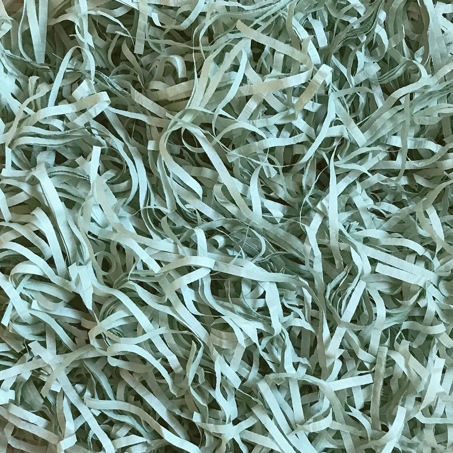 Inside My Nest Sage Green Shredded Tissue Paper Shred Box Filler Hamper Gift Basket Acid-free Colorfast (60g)