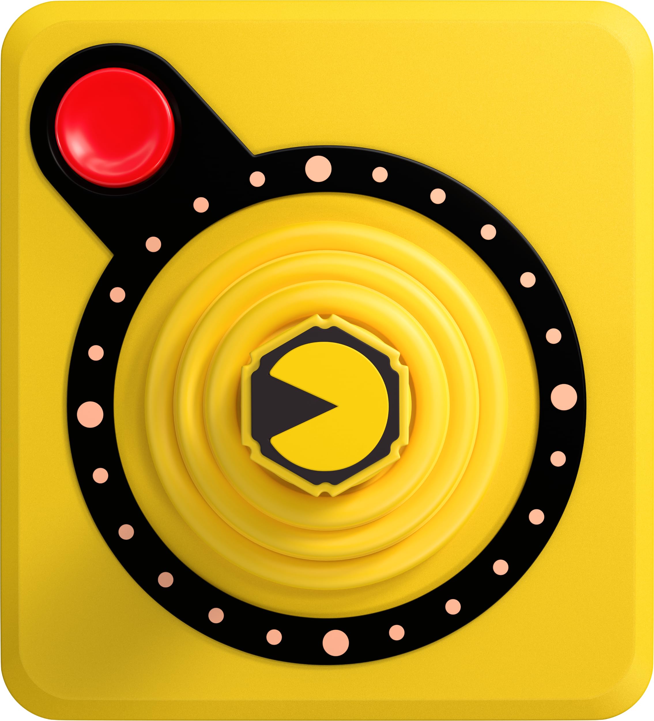Pac- Man Atari CX40+ Joystick bezprzewodowy - Pac-Man Edition - Żółty