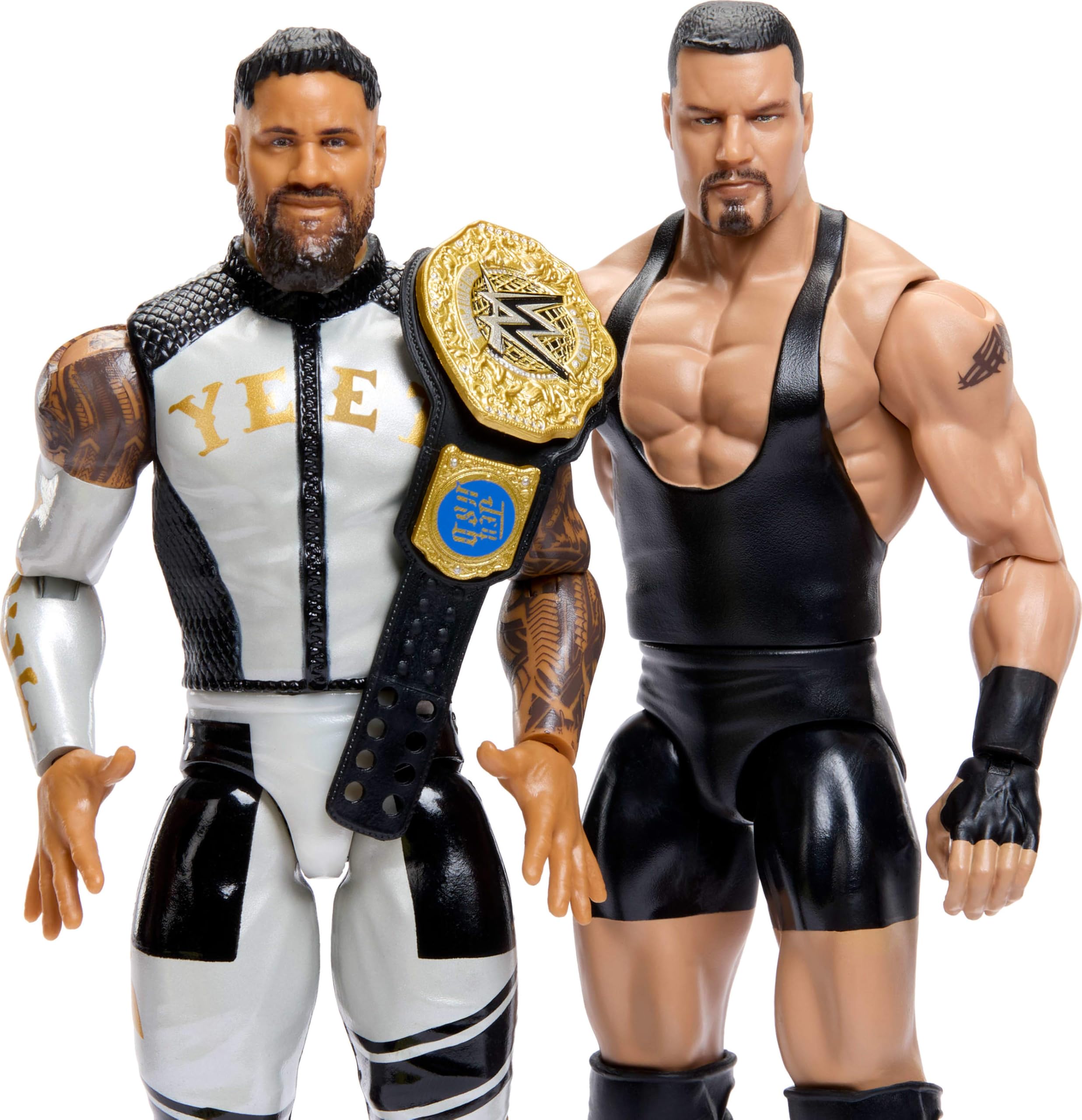 Mattel WWE Main Event Showdown Series25 Bron Breakker y Jey Uso