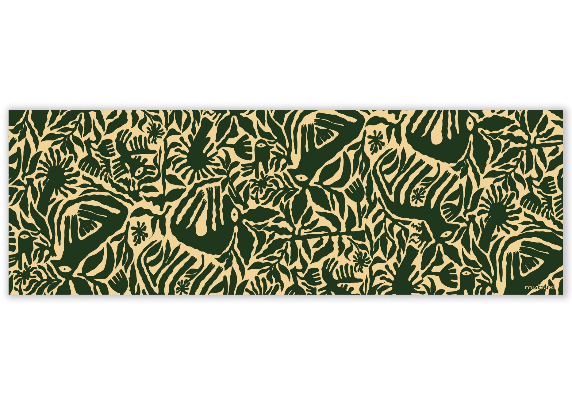 mubusi Alfombra Vinílica Cocina Salón - Varios Tamaños - (Wild 40x120 cm)