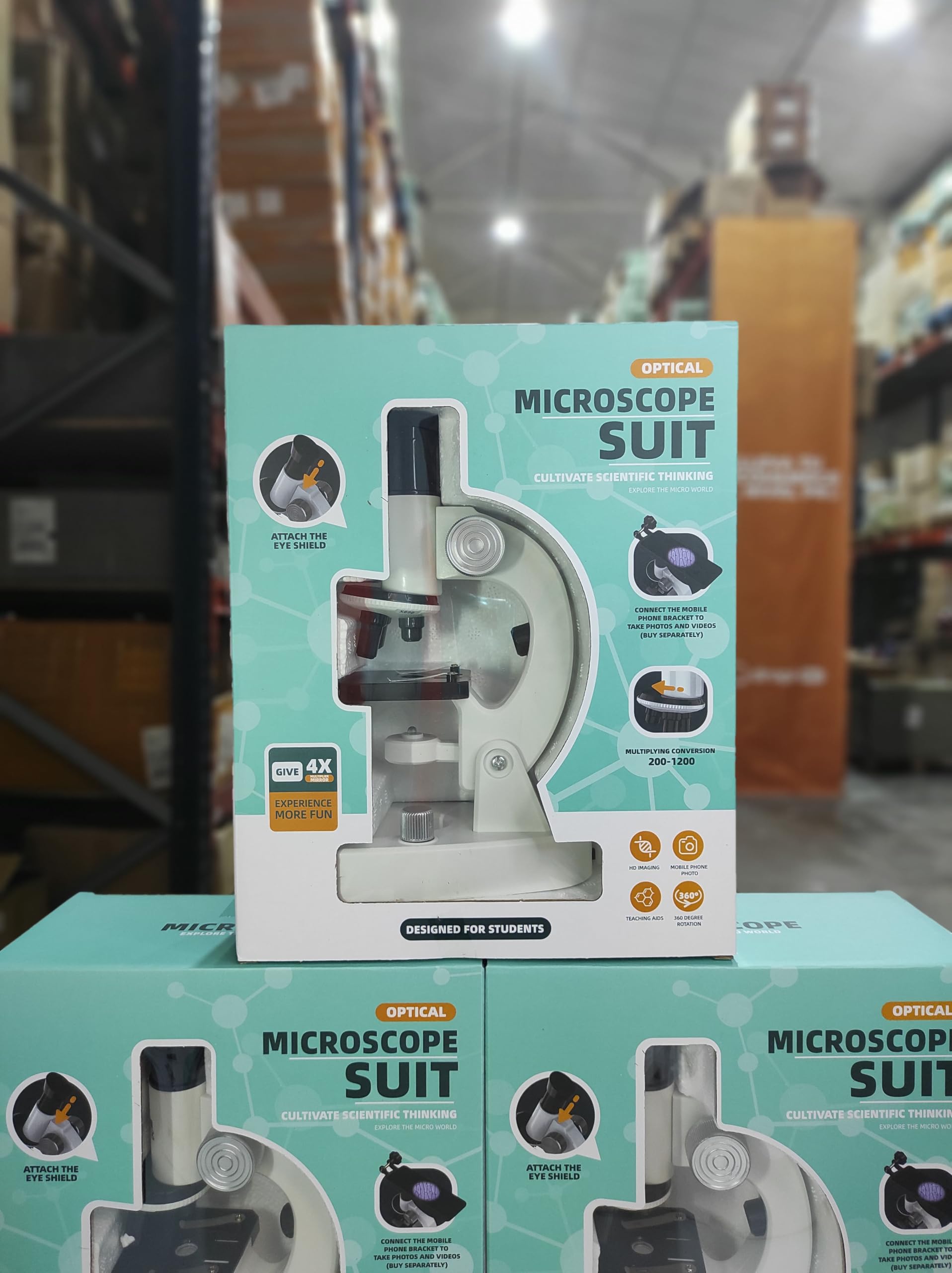 MayMax Microscopio Digital para Ninos con Pantalla, Juguete Educativo de Ciencia con Aumentos y Luz LED, Explora Insectos Plantas y Minerales, Aprendizaje Divertido en Casa y Escuela