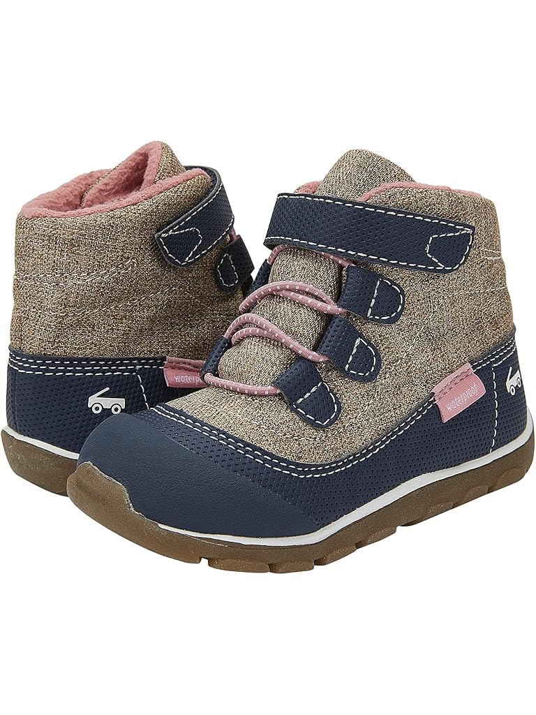 Brown See Kai Run Sam WP (Toddler/Little Kid)