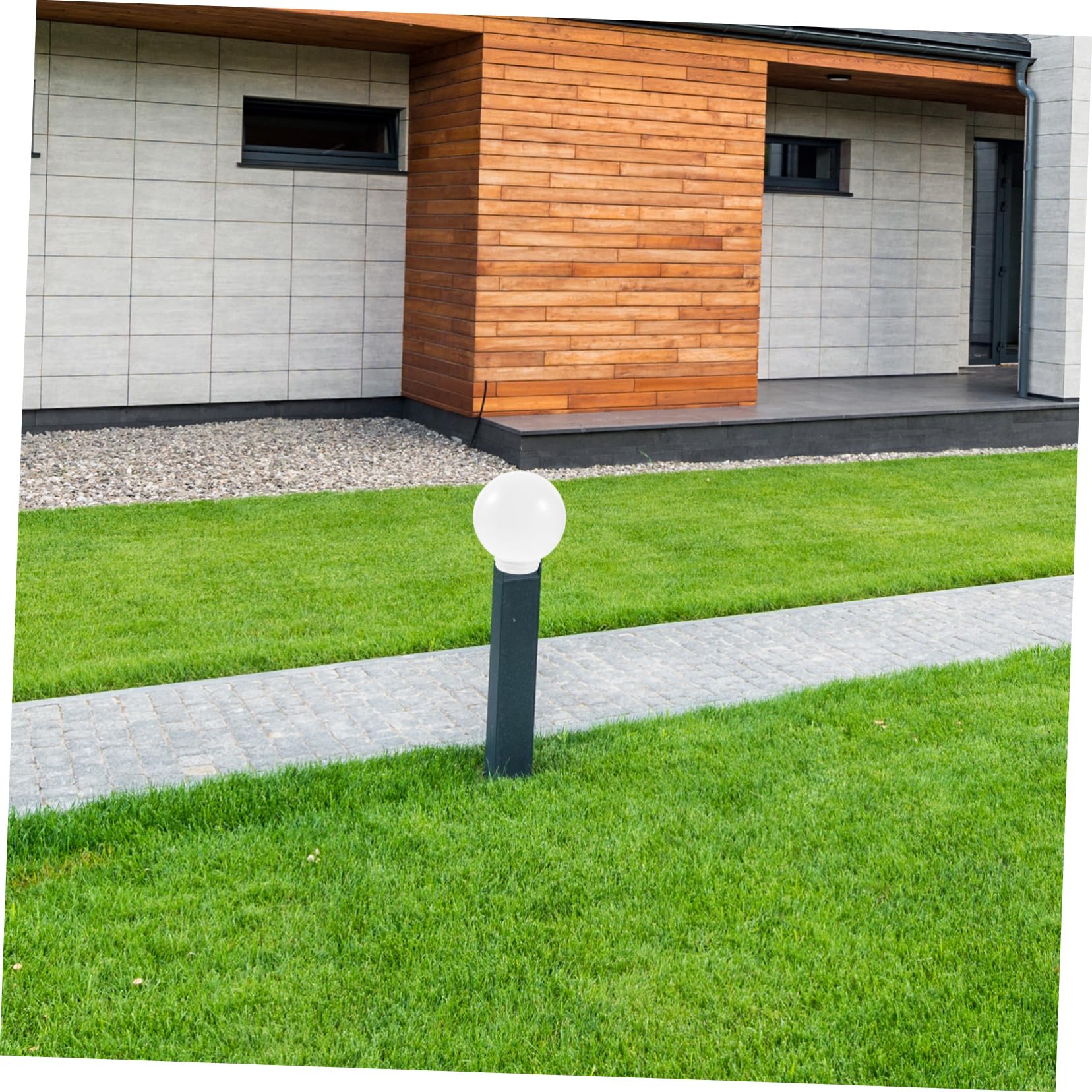 Yardenfun Abat-jour Boule Acrylique Pour Luminaire Extérieur