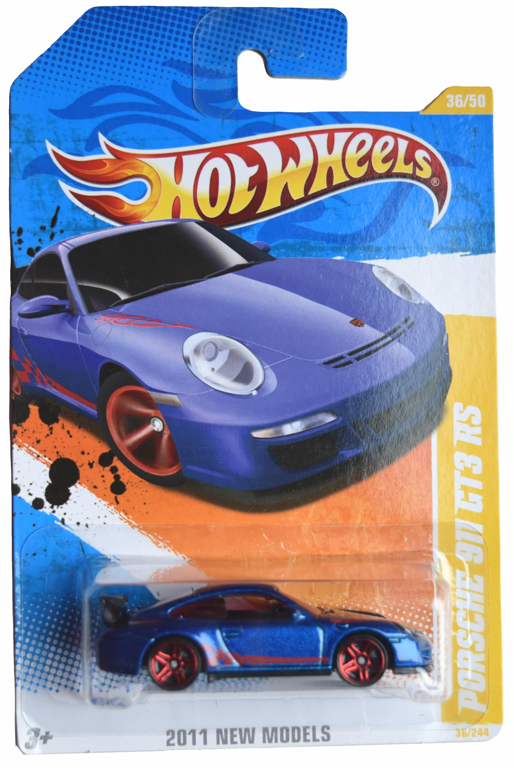 Amazon.com: Hot Wheels Porsche 911 GT3 RS, 2011 New Models 36/50