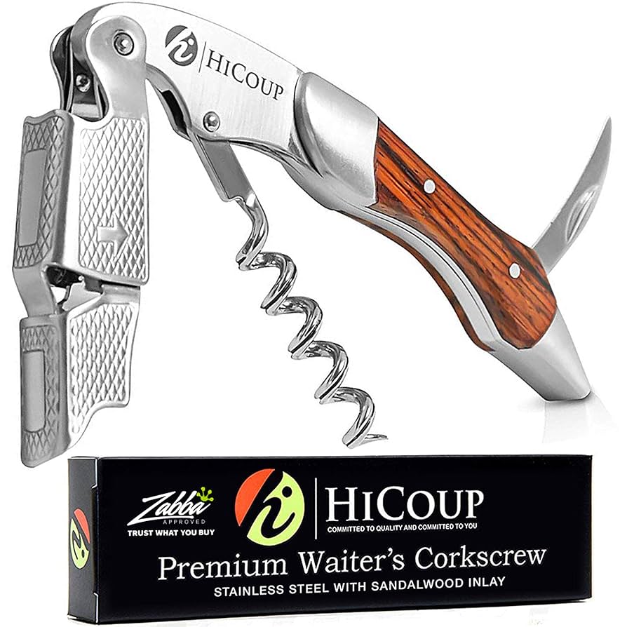 Amazon.com: Hicoup Wine Opener - Professional Corkscrews for