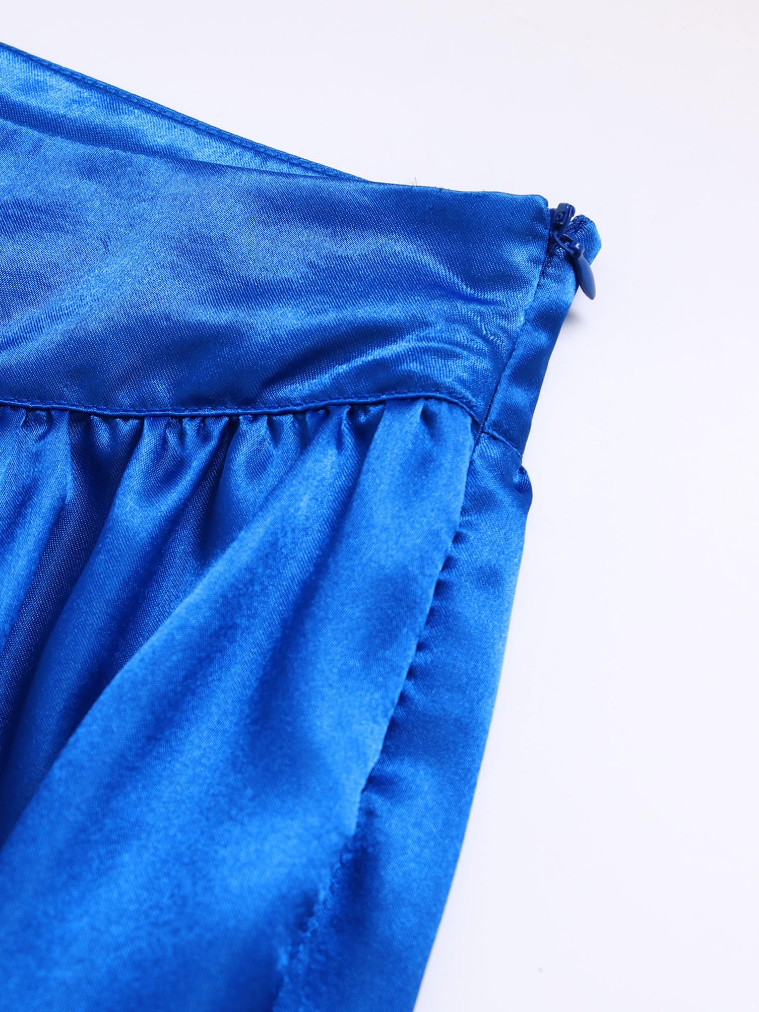 dPois Pantalones Bombachos para Danza del Vientre Niña Pantalones De Pierna Ancha Disfraz De Danza árabe India Pantalones De Yoga