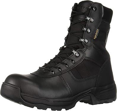 side zip composite toe waterproof boots