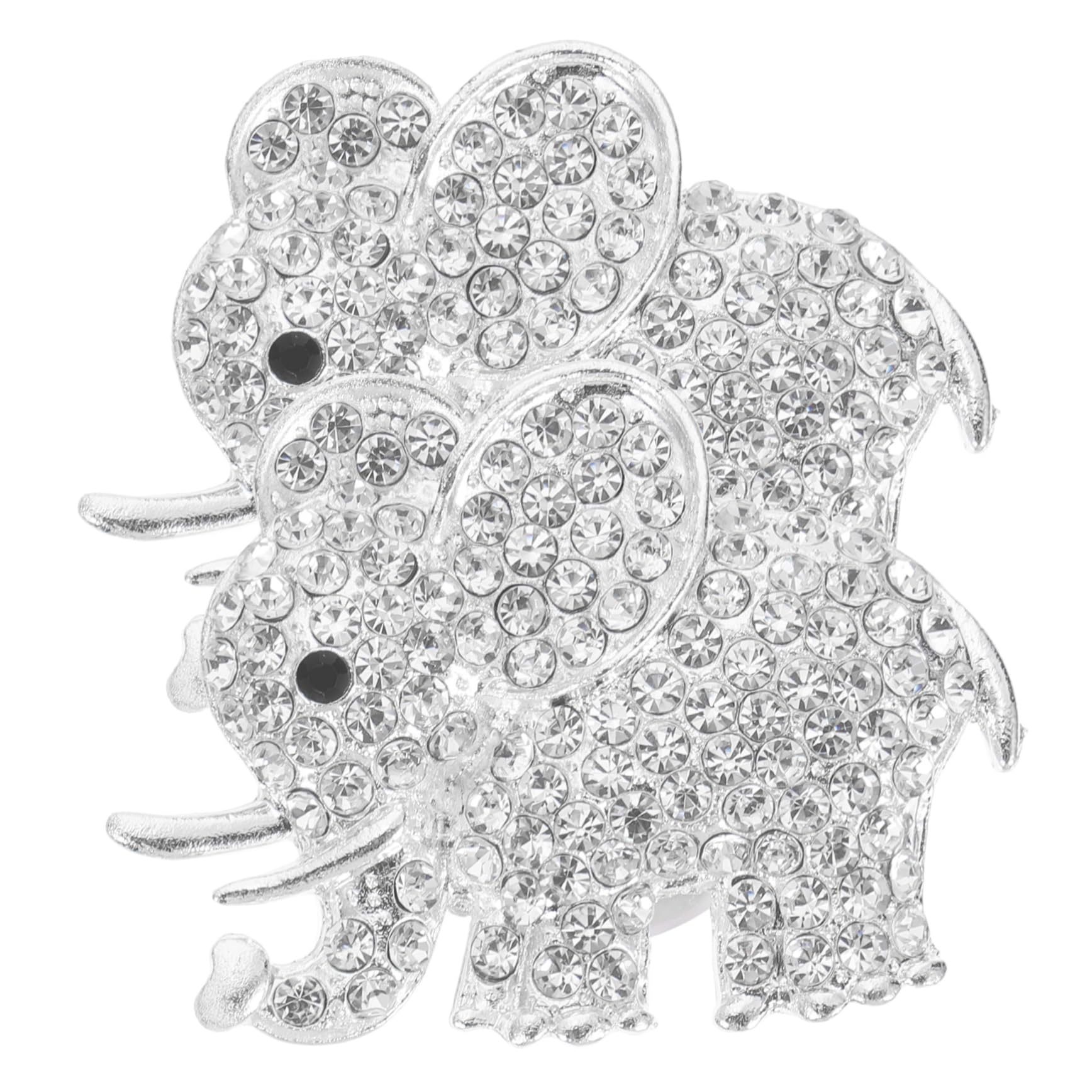 PartyKindom 10pezzi Elefante Decorativo Per Auto Profumatore Per Diffusore Con Clip Per Ventilazione Accessori Per Interni Auto Cristallo Elegante e Pratico
