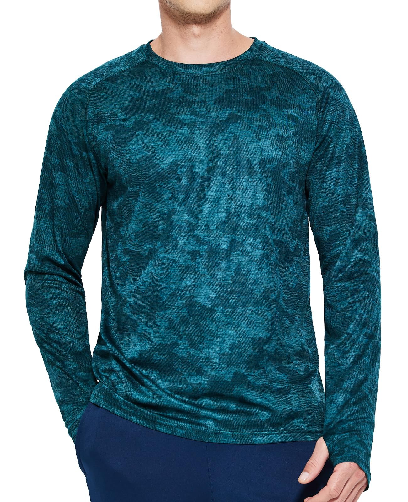 Men's UPF 50+ Long Sleeve Sun Shirt, Quick Dry