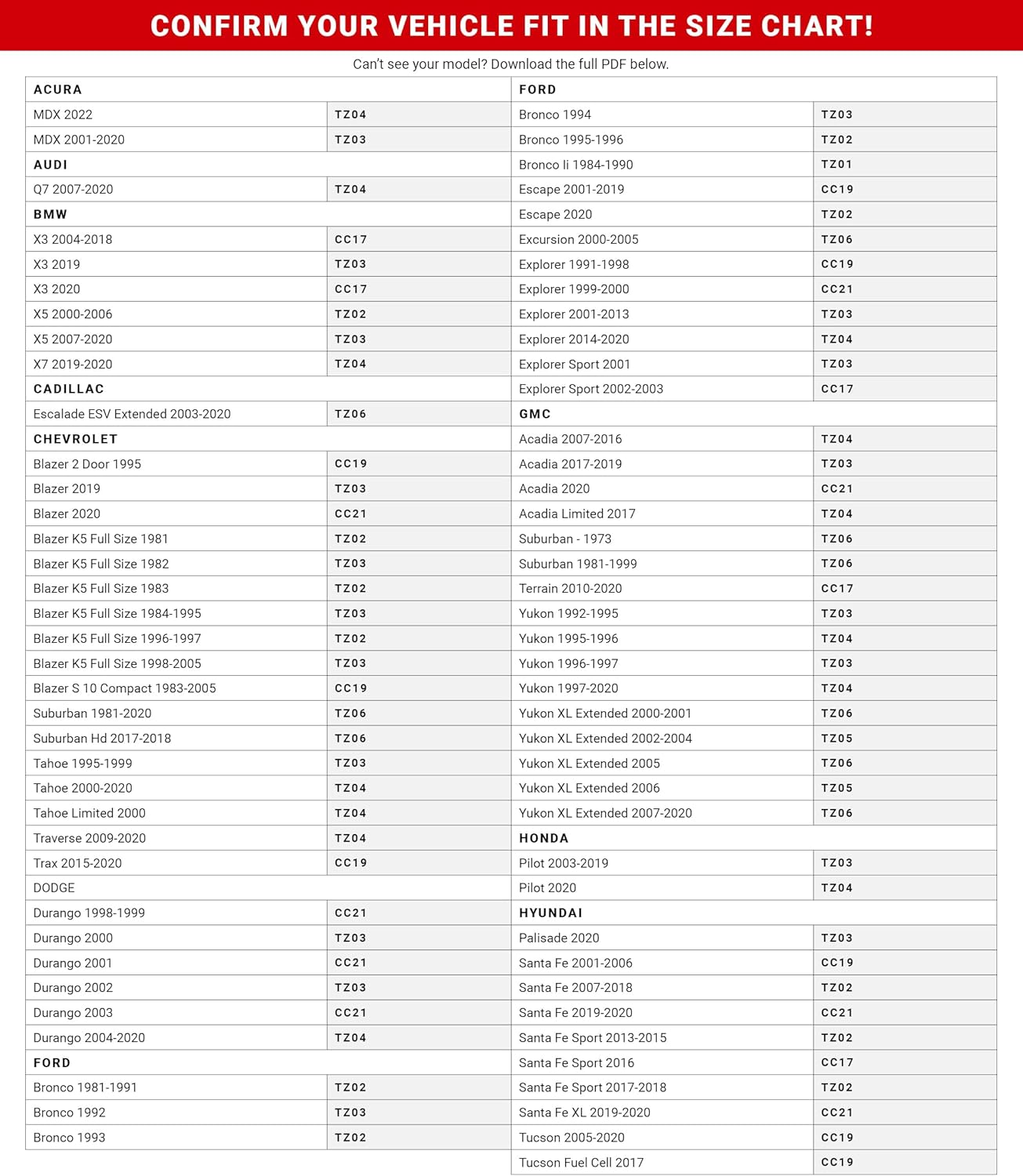 Platinum Shield Outdoor SUV Cover Waterproof All Weather, Size TZ02 Cover for Midsize SUVs, Scratch-Resistant Outdoor Protection, Full Exterior Covers for All Seasons
