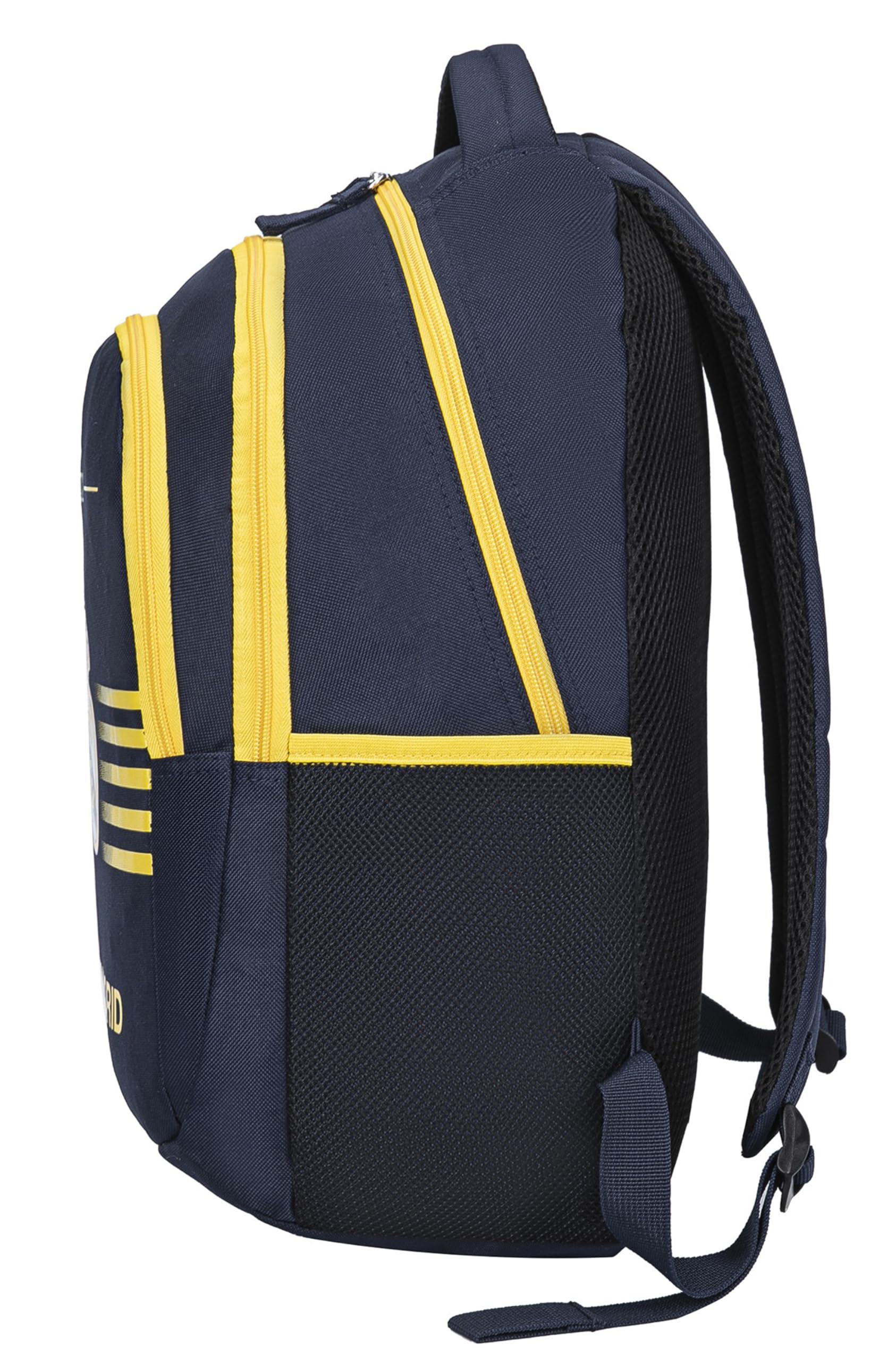 Real Madrid Mochila escolar de 2 compartimentos, colección oficial