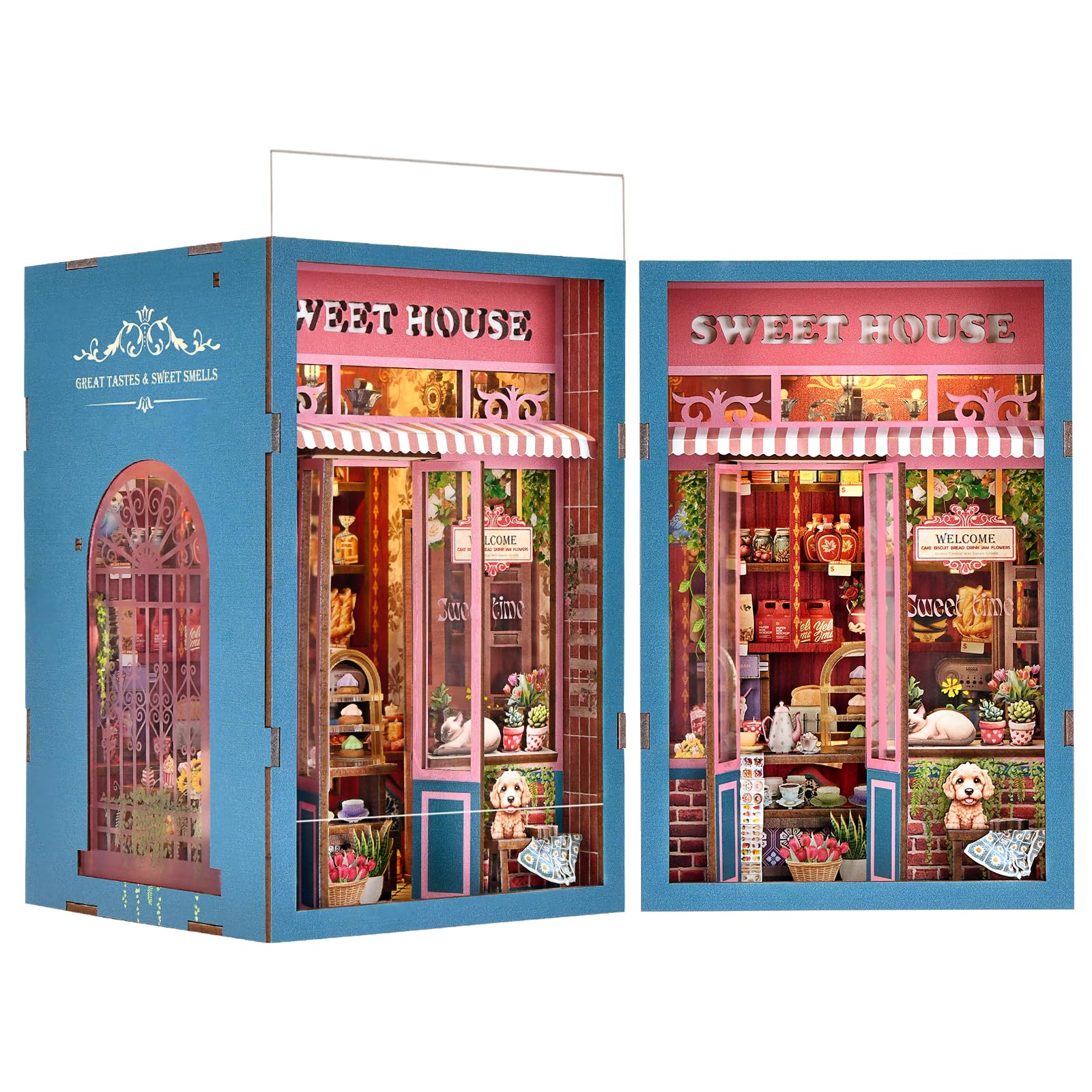 TOYQI Book Nook Kit - dollhouses | Mubboo