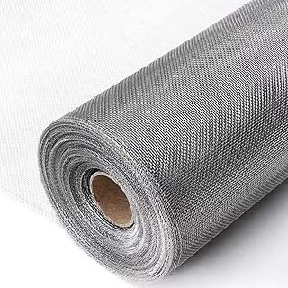316L Stainless Steel Window Roll - 0.8x5m Woven Wire Mesh for Home Use - Breathable Light Fabric for Animal Control & Pest Prevention