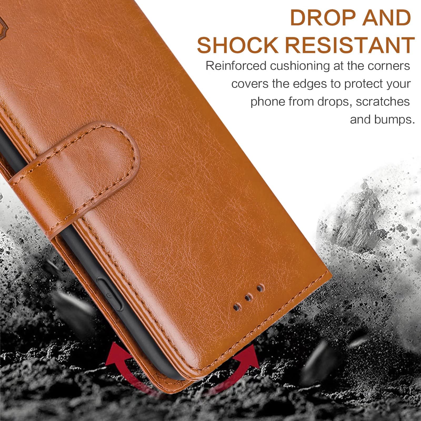 Xinyunew Cover Libro Portafoglio Per Xiaomi Redmi Note 10 Pro, Custodia In Pelle Con Porta Carte E Supporto, Blu
