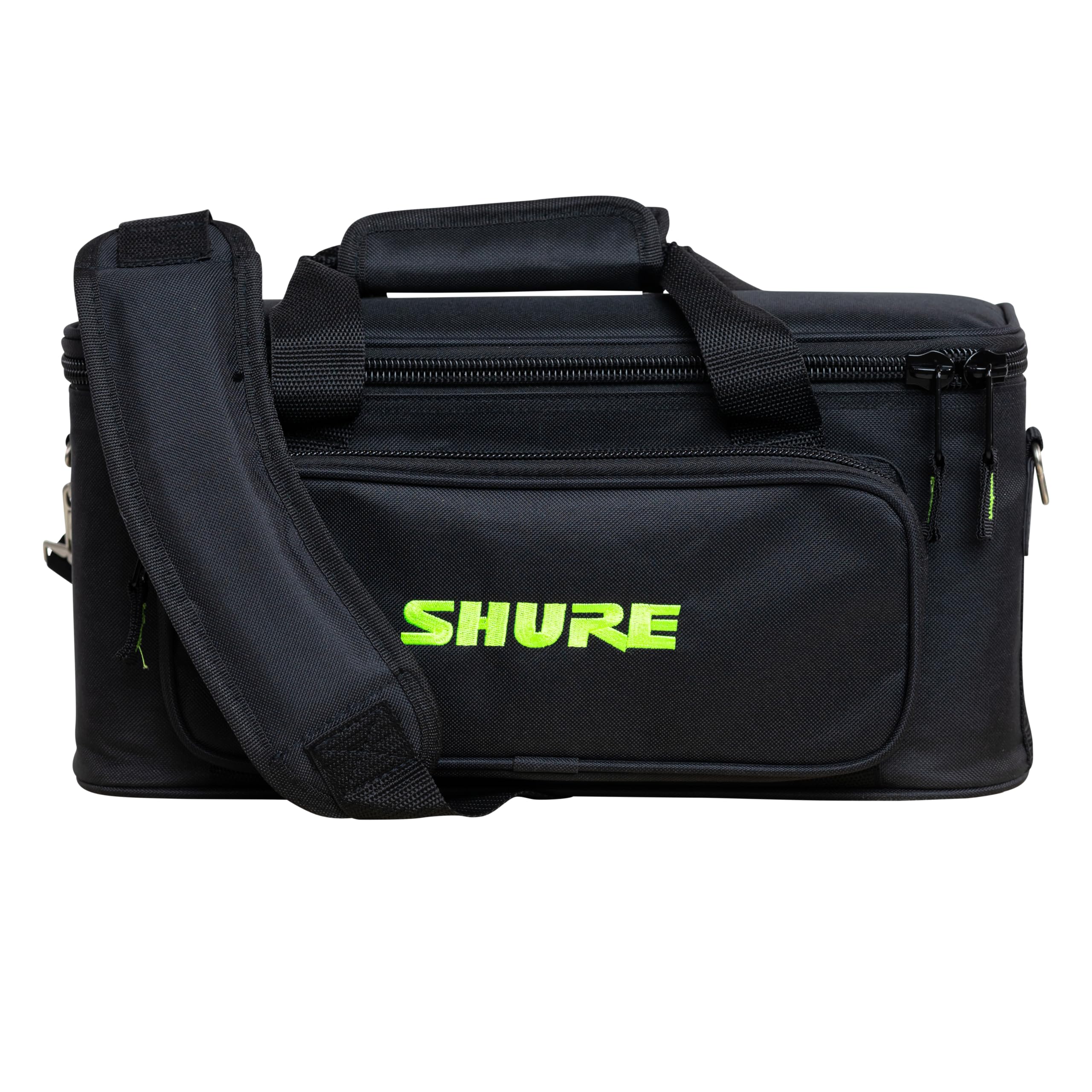 Shure by Gator Gepolsterte Mikrofontasche für bis zu 12 Mikrofone, schwarz (SH-MICBAG12)