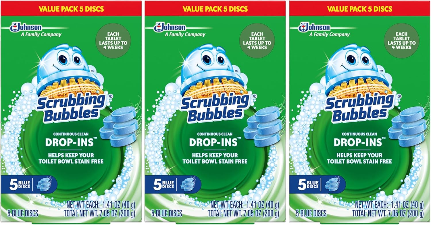 Scrubbing Bubbles Toilet Bowl Tablets