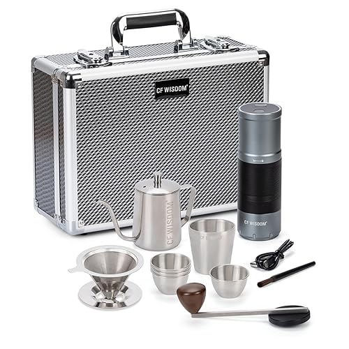 Portable Electric Coffee Grinder Dual-mode electric and manual grinding Features