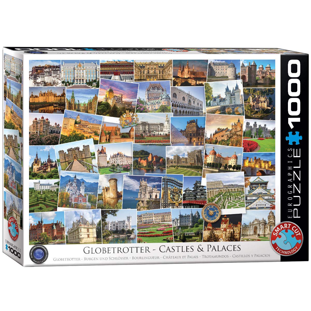 Castles and Palaces - Globetrotter 1000-Piece Puzzle