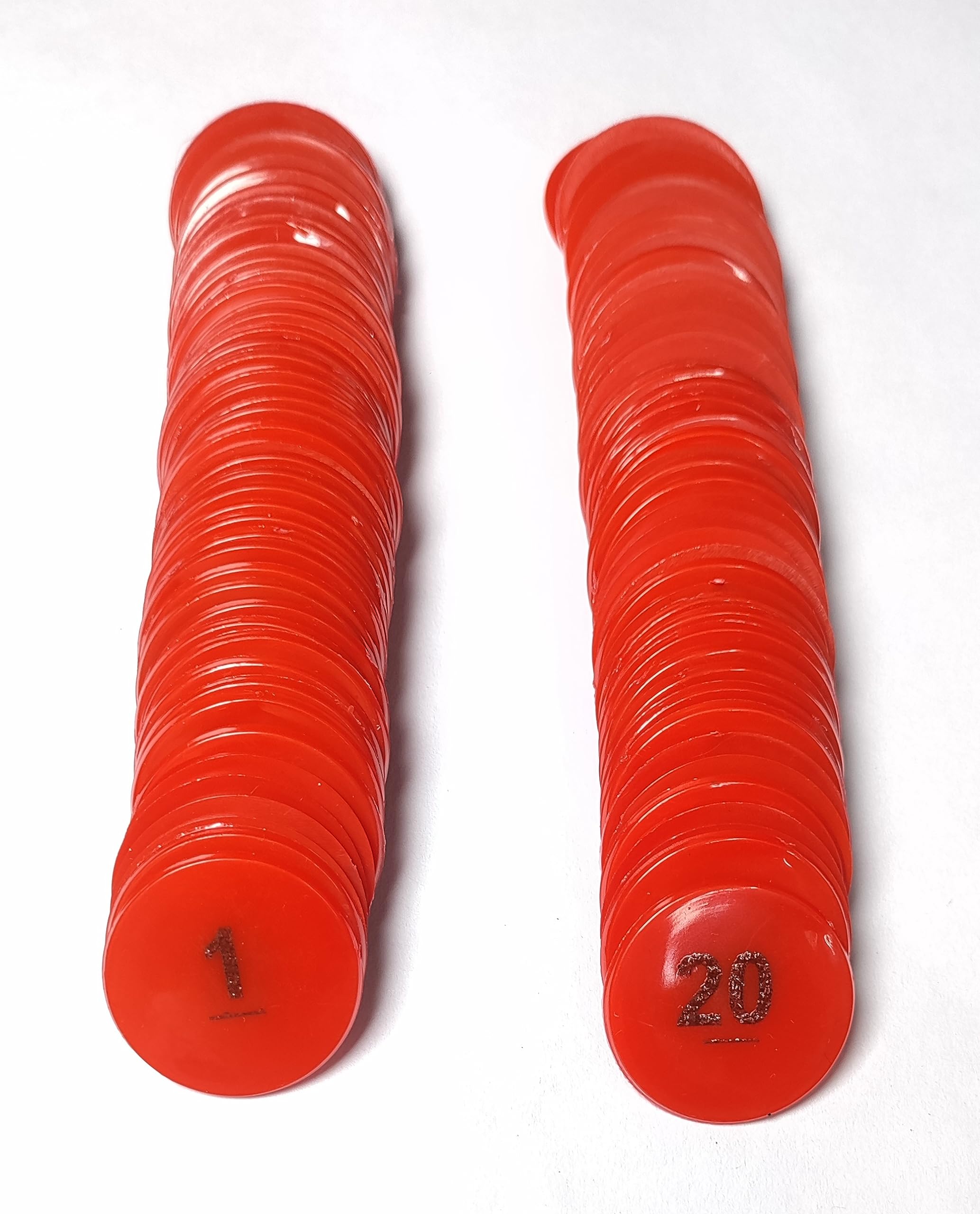 Morel Red Plastic Round Shape Embossed Printed Token Coin, Chips For Shop, Board Games, Stores, Casino, School|1 To 100 Number Coins. - 5 Years And Up (B0CC5DL5K5) Amazon Price History, Amazon Price Tracker