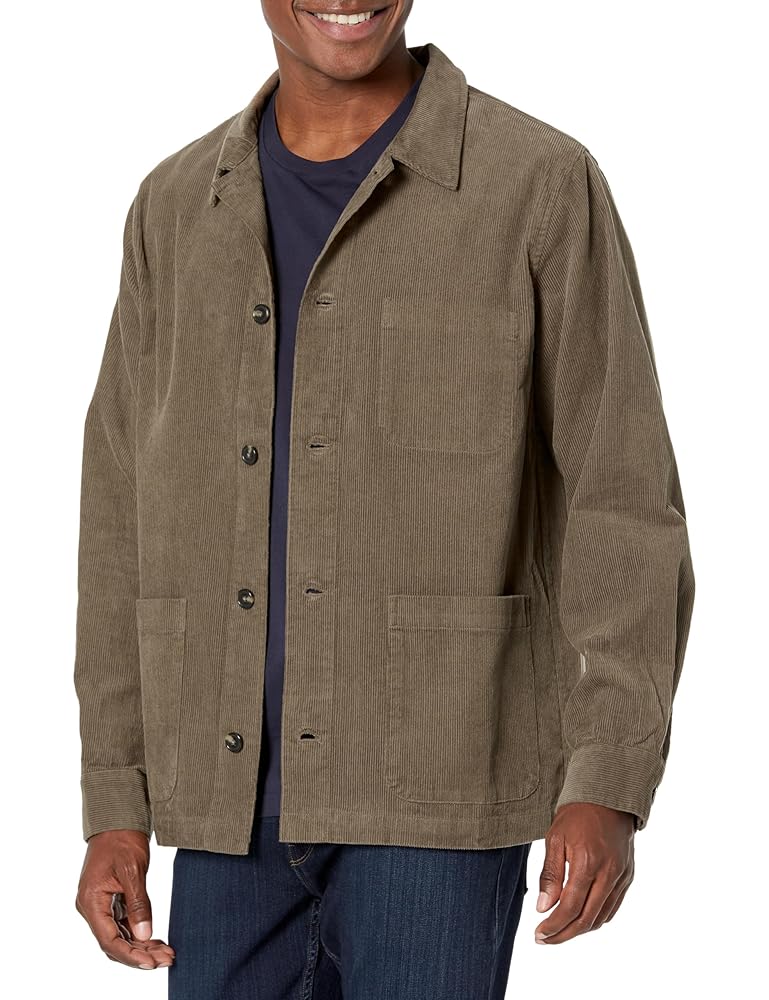 Velvet by Graham & Spencer Men's Reiko Zip Up Corduroy