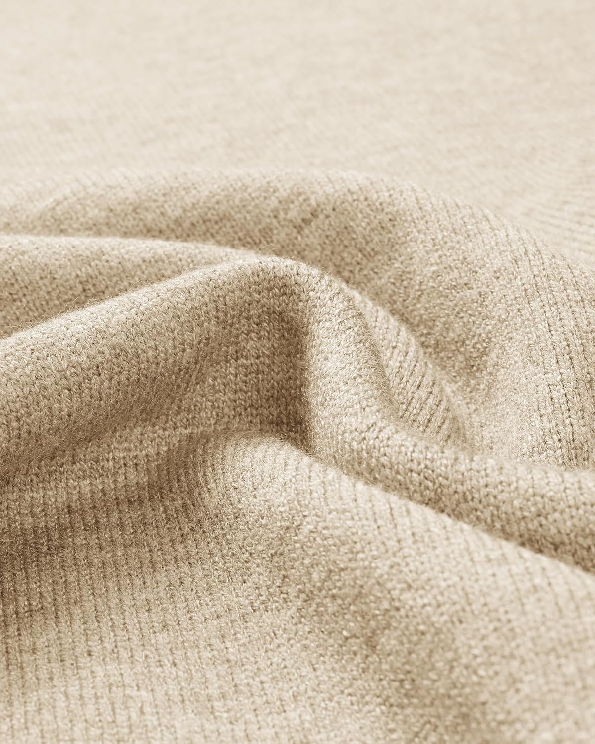 Alimens & Gentle Men's Mock Turtleneck Long Sleeve Soft Lightweight Casual Slim Fit Pullover Stretch Knit Top - Image 5