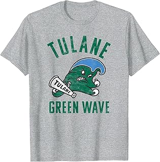 Tulane University Green Wave Large T-Shirt