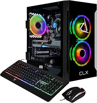 Amazon.com: CLX Set Gaming PC - Intel® Core™ i5 14400F 2.5GHz