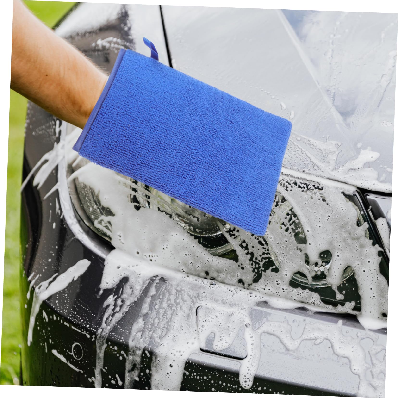 Mobestech 3piezas Guantes De Lavado De Arcilla para Automóviles Manopla De Limpieza De Superficie Elimina Contaminantes como Alquitrán y Polvo De Frenos Reutilizable y Fácil De Usar para