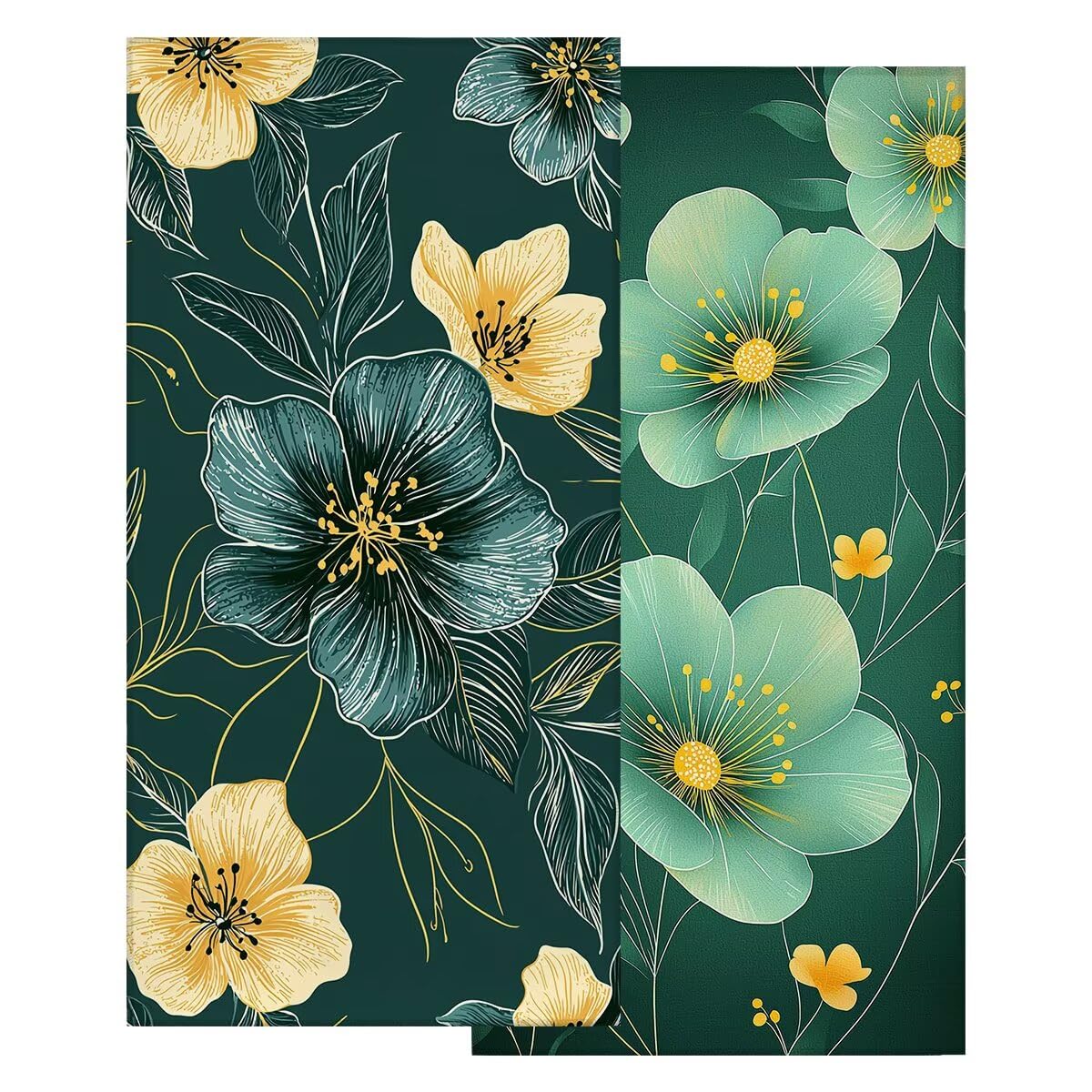 Serviette de Plage Microfibre, Lot de 2 Serviette de Bain Grande Taille 70x140 cm, Séchage Rapide Drap de Bain Vert olive, Anti Sable Serviettes de Plage, Serviettes Microfibre Sport pour Travel -4588