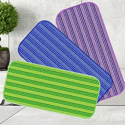 Miniatura 2 de Swiffer Wet Jet - Recambios de solución para limpieza de suelos, paños de microfibra húmedos y secos, lavables, reutilizables, almohadillas para