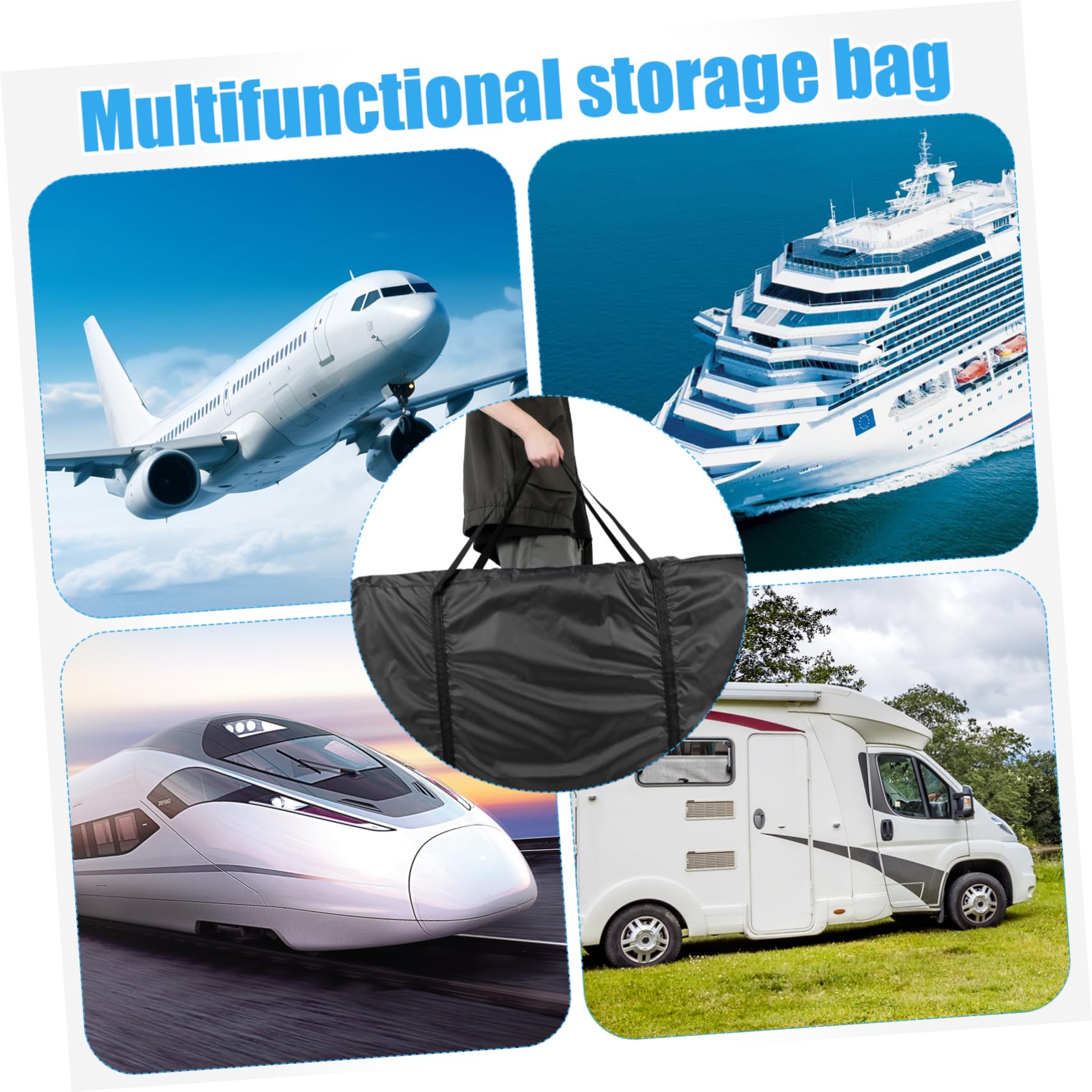 Healeved Bolsa Para Andador Plegable Resistente Desgaste Bolsa Para Ligera Vacía Plegable Bolsa De Transporte Para Accesorio Para