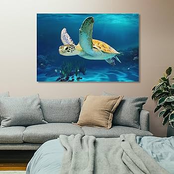 アート作品 アクリル画 命溢れる深海の生き物たちC 大きめキャンバス 61PczUR+zKL._AC_UL210_SR210,