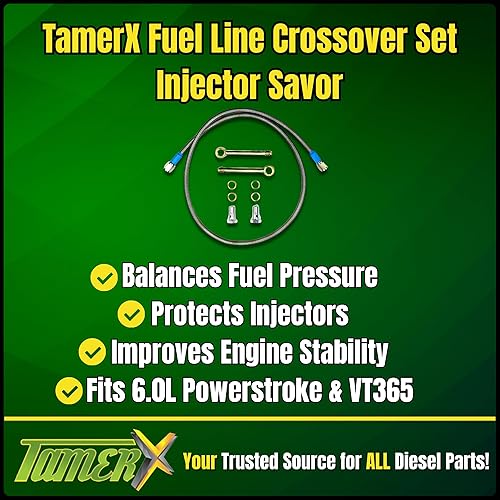 Miniatura 3 de kit de cruce de línea de combustible con "ahorrador de inyector"