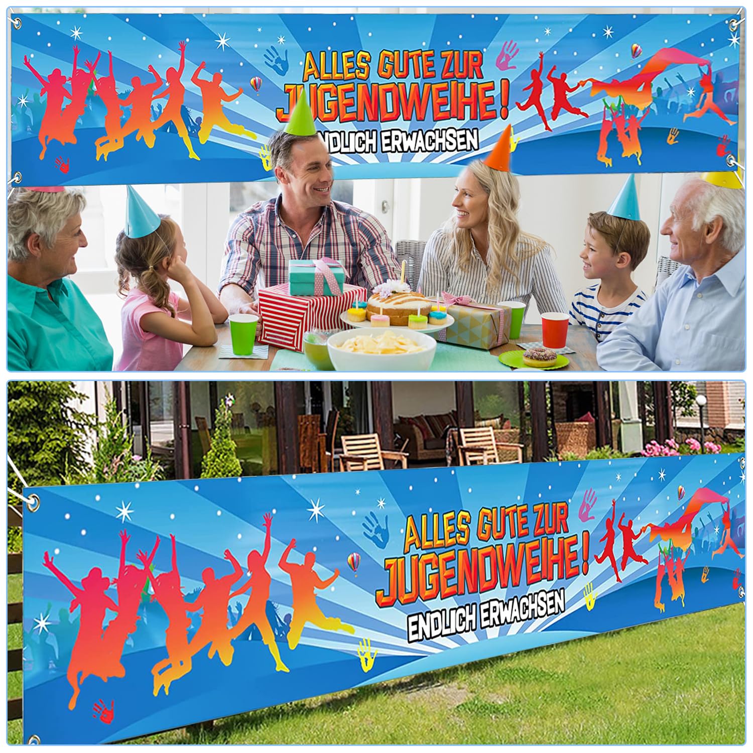 Ensemble De Bannières De La Journée Internationale De La Jeunesse