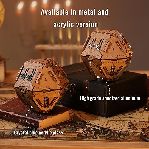 Miniatura 5 de Caja de rompecabezas - Rompecabezas de rompecabezas 3D para adultos - Cofre del tesoro de madera - Caja de rompecabezas de dinero para regalo en