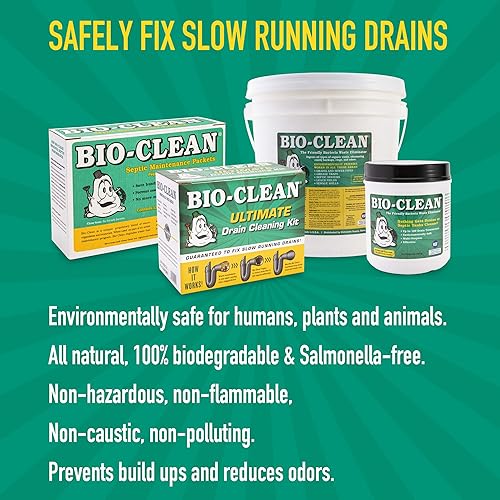 Miniatura 4 de Bio-clean Antiséptico antibacteriano para drenaje 2lb