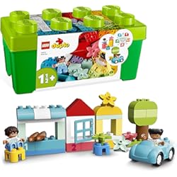 Tipos De Barras De Techo Coche LEGO 10913 Duplo Caja de Ladrillos, Juego Educativo para Bebés, Set de Construcción con Coche, Figuras y Flores, Regalo para Niños de 1.5 Años o Más