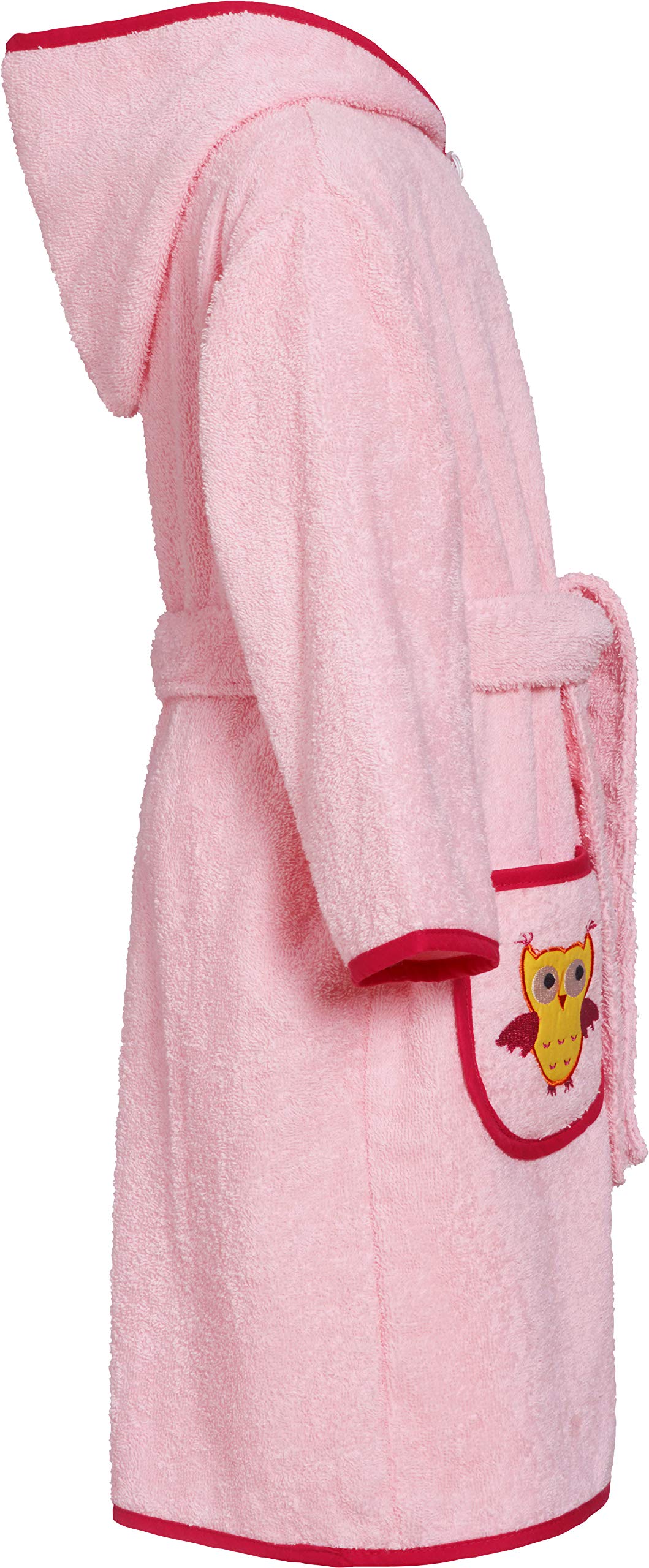 Playshoes Szlafrok kąpielowy dla dzieci frotte sowa 110-116