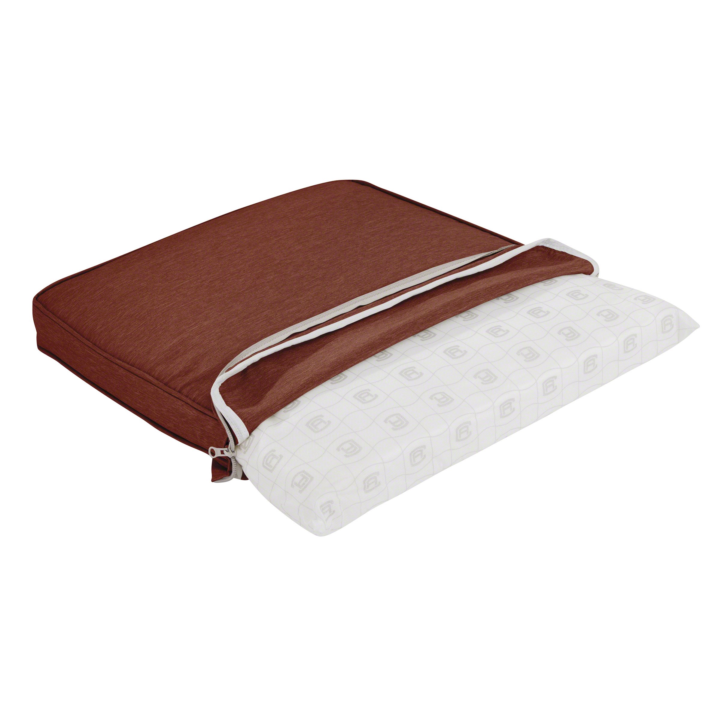 Okrągła poduszka piankowa Montlake Classic Accessories, poduszka antypoślizgowa