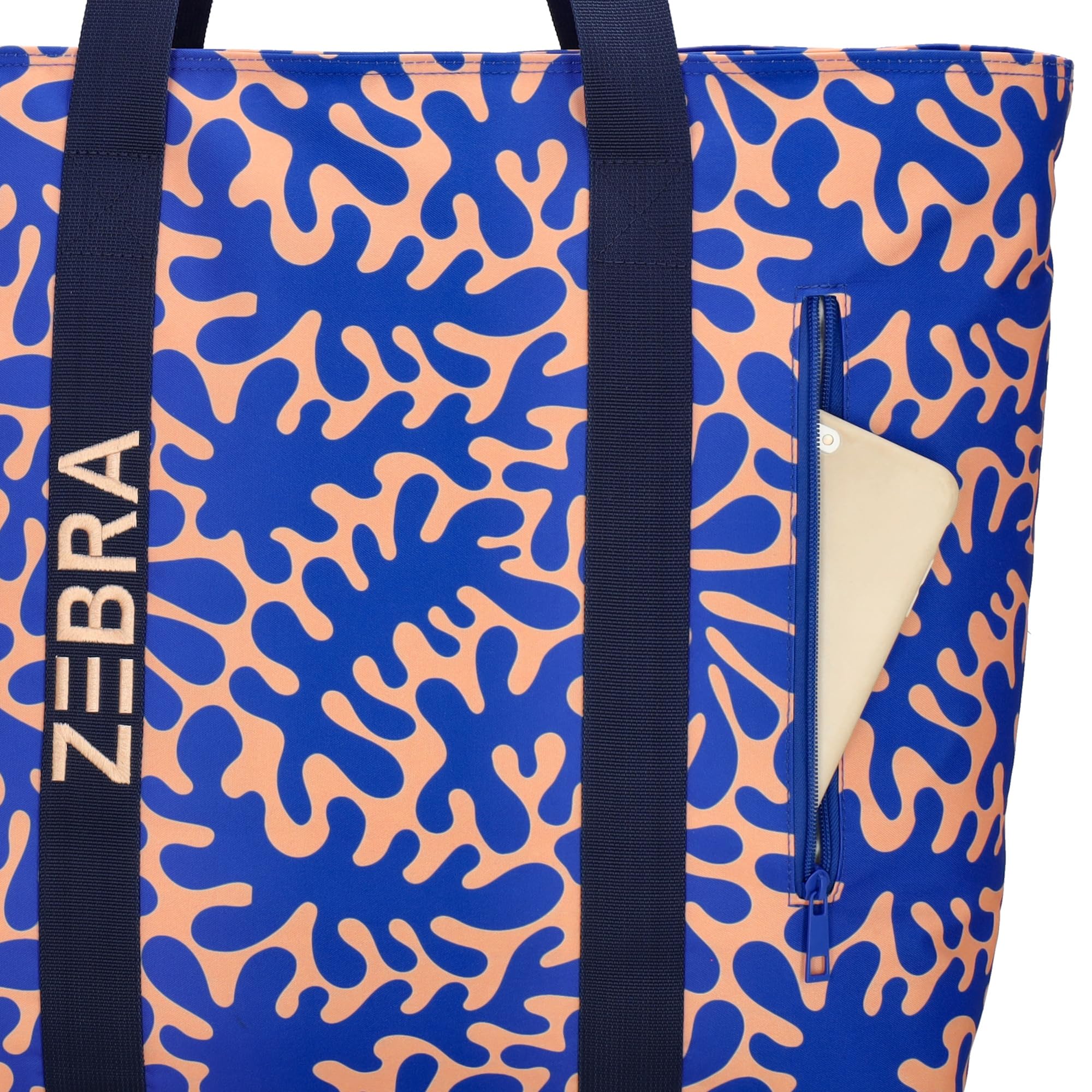 ZEBRA Trends Strandtasche XXL - Große Badetasche Damen mit Kühlfach und