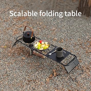 Portable Camping Table Light Weight Travel Folding Beach Table Camp Table for Camping Hiking Backpacking Outdoor Picnics