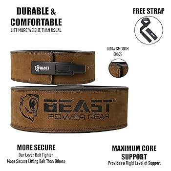 Amazon | Beast Power Gear ウェイトリフティングベルトレバー