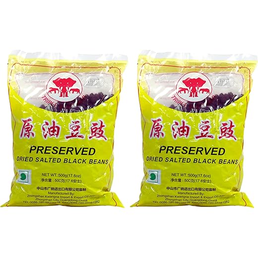 Triple Elephant Black Beans-500g Pack