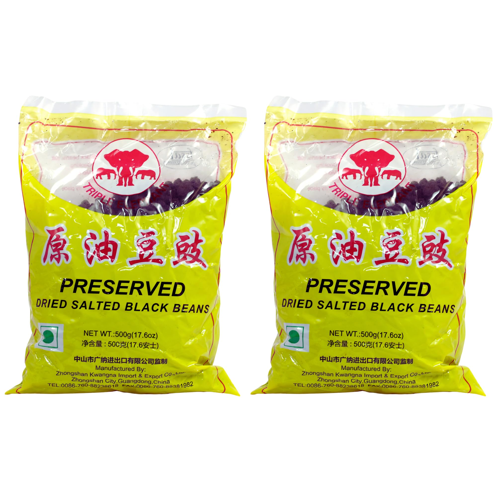 Triple Elephant Preserved Dried Salted Black Beans-500g | Pack of 2-image-46