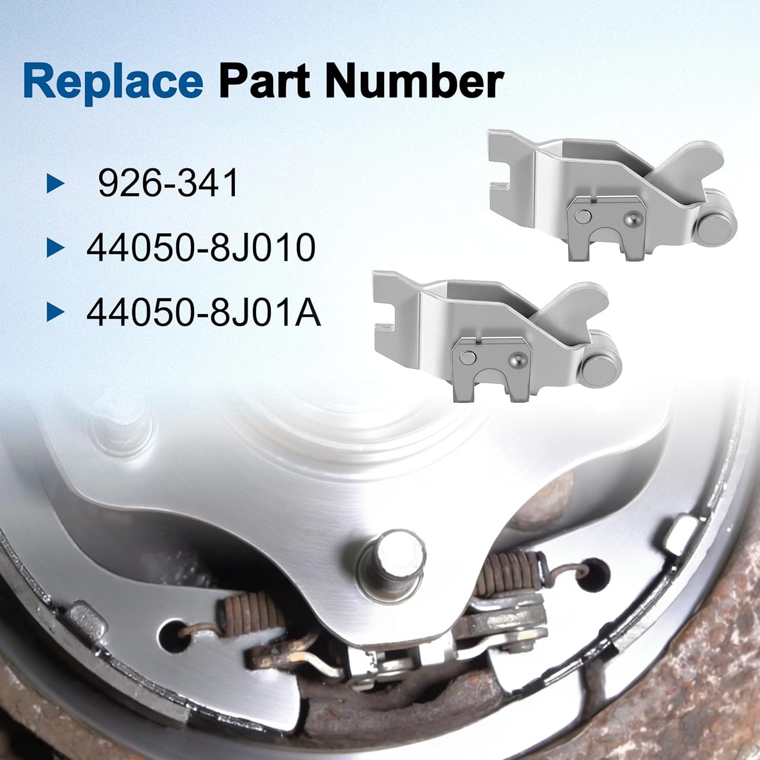 926-341 Driver Side Parking Brake Lever Kit Fit for N-i-ssan 350Z 2003-2009 for 370Z 2009-2018 for Altima 2002-2012 for Frontier 2005-2019 for GT-R Maxima Murano Pathfinder Quest Xterra 44050-8J010